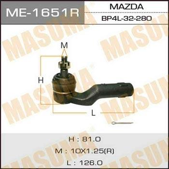 Masuma ME-1651R Tie rod end right ME1651R