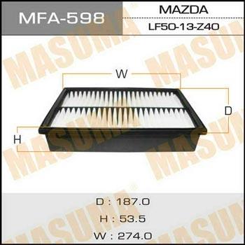 Masuma MFA-598 Air filter MFA598