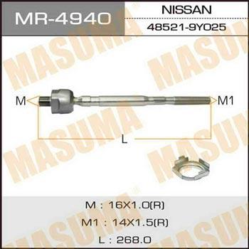Masuma MR-4940 Inner Tie Rod MR4940