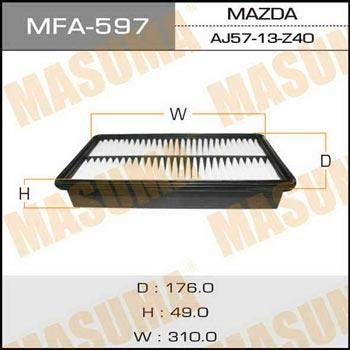 Masuma MFA-597 Air filter MFA597