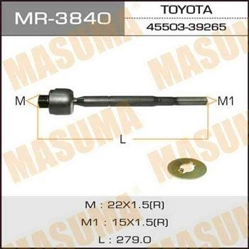 Masuma MR-3840 Inner Tie Rod MR3840