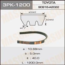Masuma 3PK-1200 V-ribbed belt 3PK1200 3PK1200