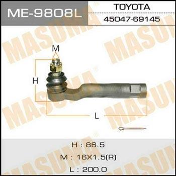 Masuma ME-9808L Tie rod end left ME9808L