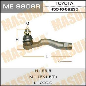 Masuma ME-9808R Tie rod end right ME9808R