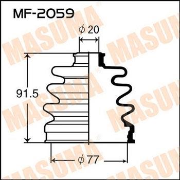 Masuma MF-2059 Cvj boot MF2059