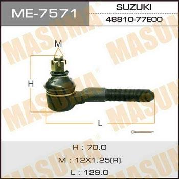 Masuma ME-7571 Tie rod end ME7571