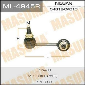 Masuma ML-4945R Rod/Strut, stabiliser ML4945R