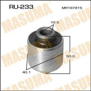 Masuma RU-233 Silent block rear wishbone RU233