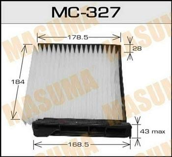 Masuma MC-327 Filter, interior air MC327