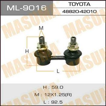 Masuma ML-9016 Rod/Strut, stabiliser ML9016