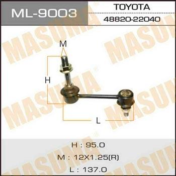 Masuma ML-9003 Rod/Strut, stabiliser ML9003