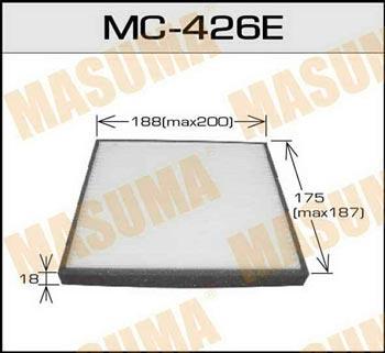 Masuma MC-426 Filter, interior air MC426
