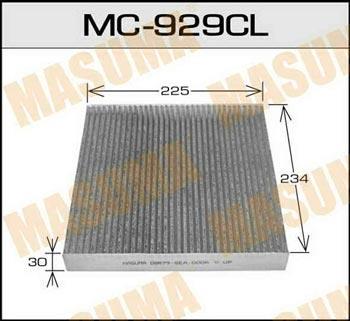 Masuma MC-929CL Filter, interior air MC929CL