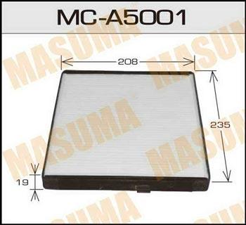 Masuma MC-A5001 Filter, interior air MCA5001