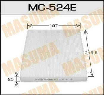 Masuma MC-524 Filter, interior air MC524