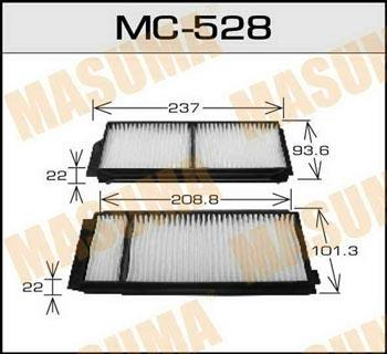 Masuma MC-528 Filter, interior air MC528