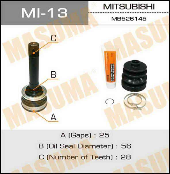 Masuma MI-13 CV joint MI13