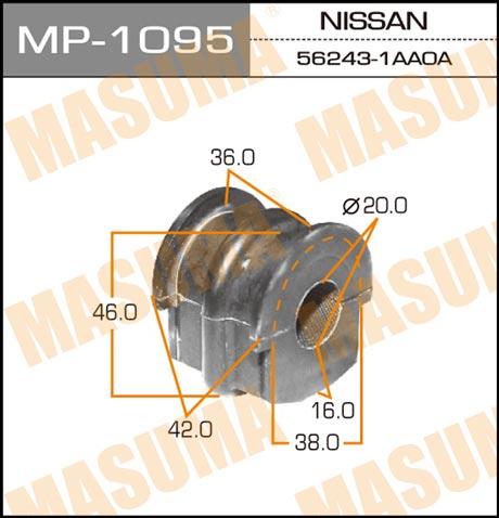 Masuma MP-1095 Rear stabilizer bush MP1095