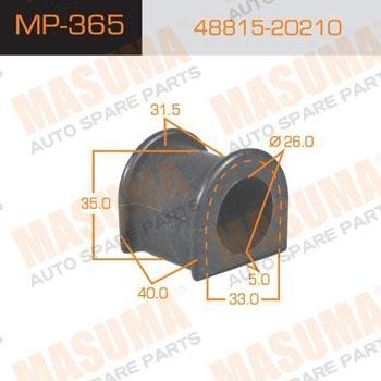 Masuma MP-365 Front stabilizer bush MP365