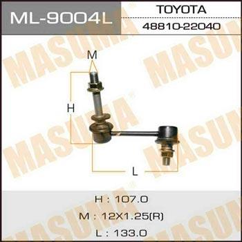 Masuma ML-9004L Rod/Strut, stabiliser ML9004L