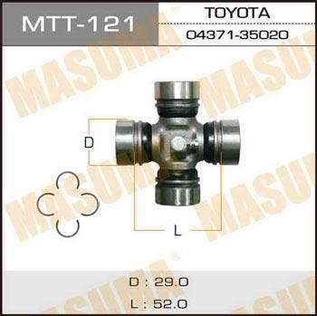 Masuma MTT-121 Joint, propshaft MTT121