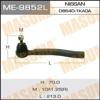 Masuma ME-9852L Tie rod end left ME9852L