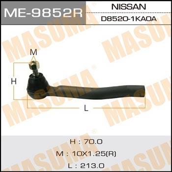Masuma ME-9852R Tie rod end right ME9852R
