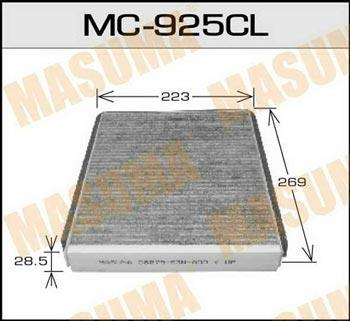 Masuma MC-925CL Filter, interior air MC925CL