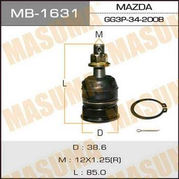 Masuma MB-1631 Ball joint MB1631