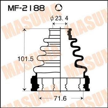 Masuma MF-2188 Bellow Set, drive shaft MF2188