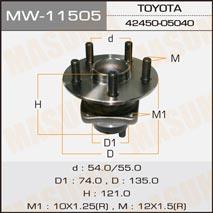 Masuma MW-11505 Wheel Bearing Kit MW11505
