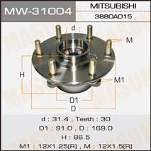 Masuma MW-31004 Wheel hub front MW31004