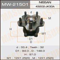 Masuma MW-21501 Wheel hub MW21501