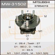 Masuma MW-31502 Wheel Bearing Kit MW31502