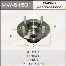 Masuma MW-51501 Wheel hub MW51501