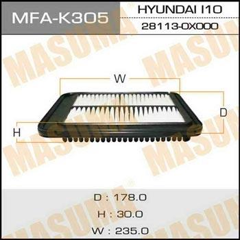 Masuma MFA-K305 Air filter MFAK305