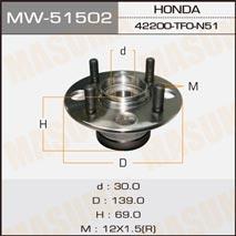 Masuma MW-51502 Wheel Bearing Kit MW51502