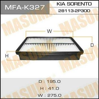 Masuma MFA-K327 Air filter MFAK327