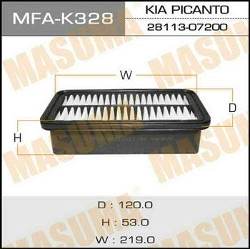 Masuma MFA-K328 Air filter MFAK328