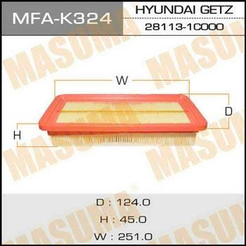 Masuma MFA-K324 Air filter MFAK324