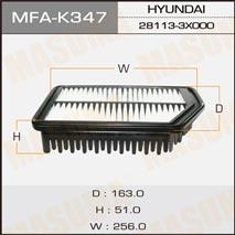 Masuma MFA-K347 Air filter MFAK347