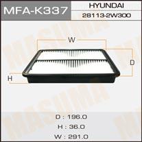 Masuma MFA-K337 Air filter MFAK337