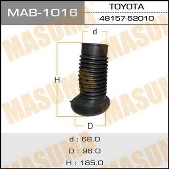 Masuma MAB-1016 Shock absorber boot MAB1016