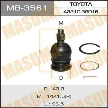Masuma MB-3561 Ball joint MB3561
