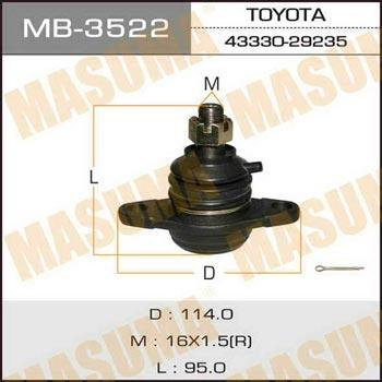 Masuma MB-3522 Ball joint MB3522