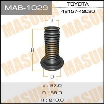 Masuma MAB-1029 Shock absorber boot MAB1029