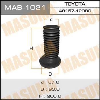 Masuma MAB-1021 Shock absorber boot MAB1021