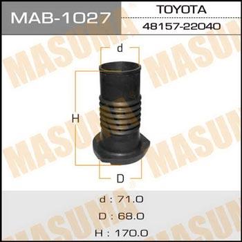 Masuma MAB-1027 Shock absorber boot MAB1027