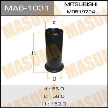 Masuma MAB-1031 Shock absorber boot MAB1031