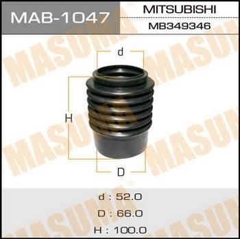 Masuma MAB-1047 Shock absorber boot MAB1047
